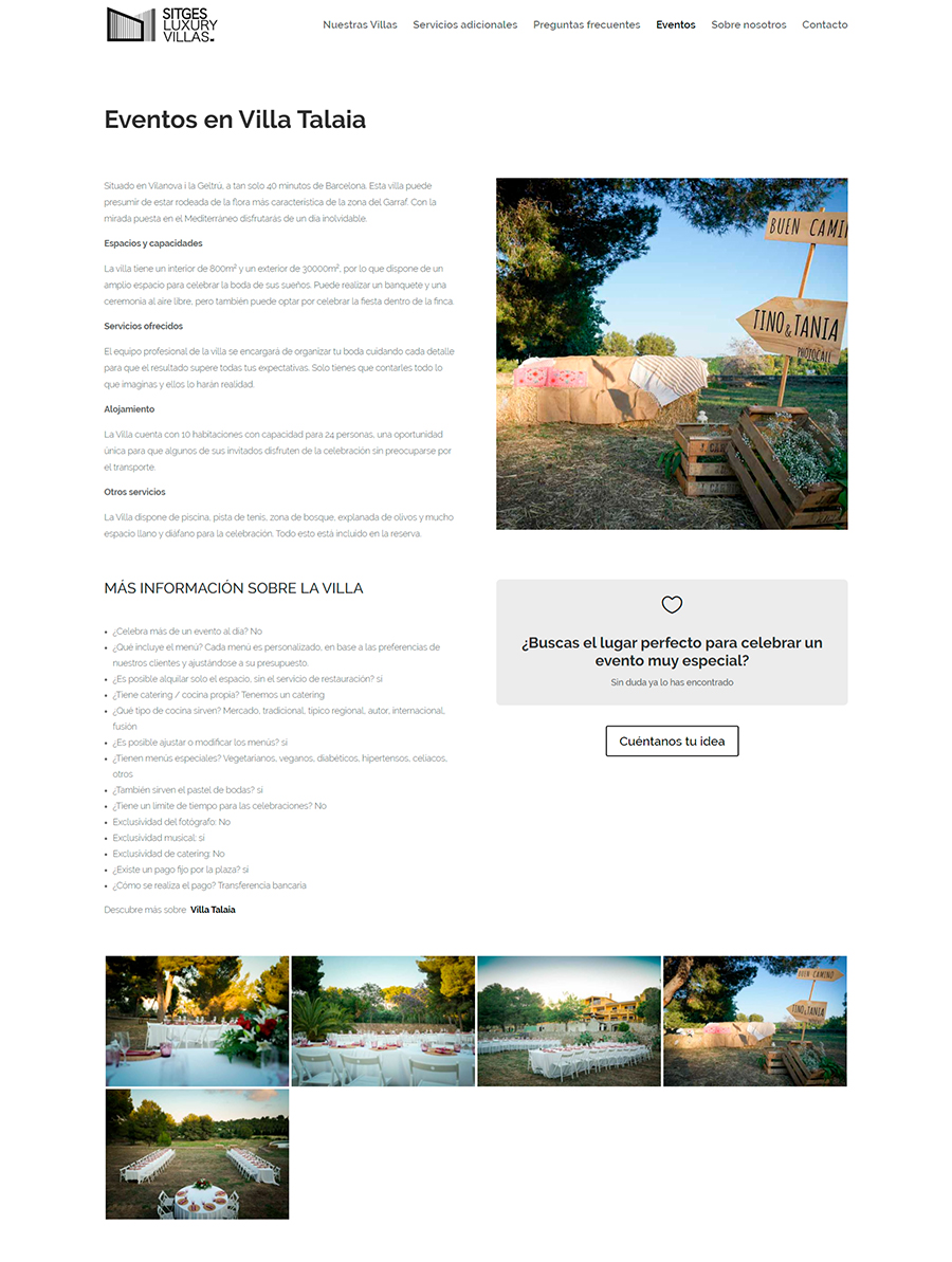 Diseño web en Sitges