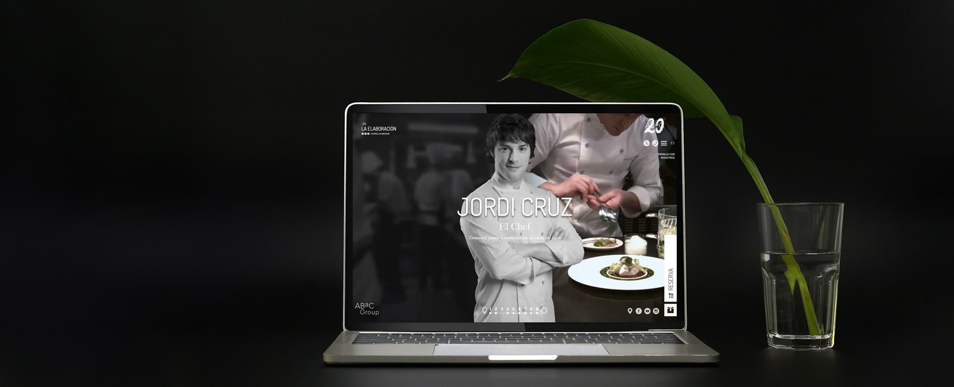 diseño web en Barcelona de ABaC Restaurant